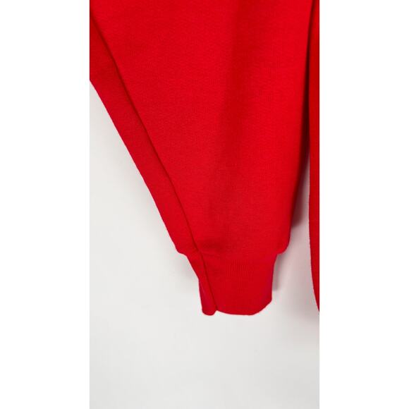 MCCC Sportswear Christmas Penguin Sweatshirt Womens Medium Red New Long Sleeve - Picture 3 of 7